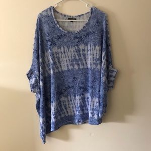 Lane Bryant 22/24 tie dye batwing top